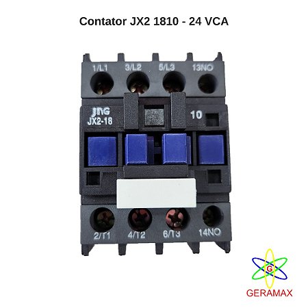 CONTATOR  18A JX2 1810 - 1NA  24VCA -  JNG