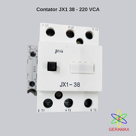 CONTATOR  38A JX1 3811 - 1NA+1NF 220V  JNG