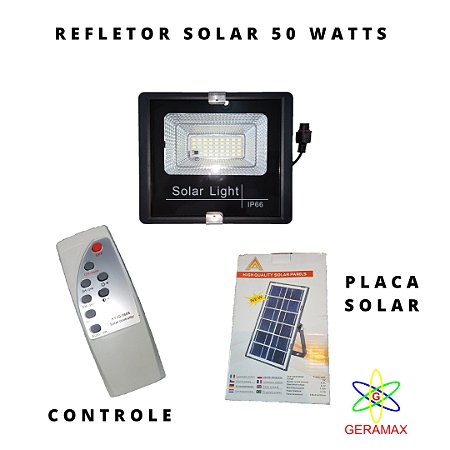 REFLETOR SOLAR  50W - BF - 6500K - ATOP