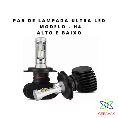 LAMPADA LED FAROL - H4 - R1 H4 - ATOP