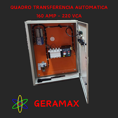 CHAVE DE TRANSFERÊNCIA AUTOMÁTICA 160 AMP 220V