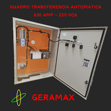 CHAVE DE TRANSFERÊNCIA AUTOMÁTICA 630 AMP 220V
