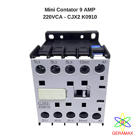 MINI CONTATOR  9A - 220VCA - 1NA CJX2-K0910 - JNG