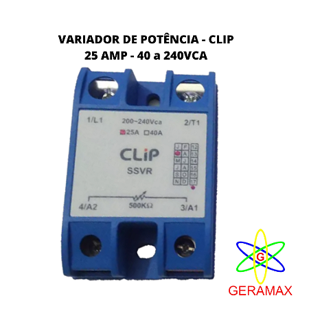 VARIADOR DE POTENCIA SSVR 25AMP - CLIP
