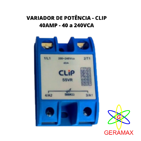 VARIADOR DE POTENCIA SSVR 40AMP - CLIP