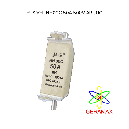FUSIVEL NH00C  50A 500V AR JNG