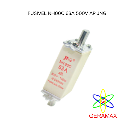 FUSIVEL NH00C  63A 500V AR JNG