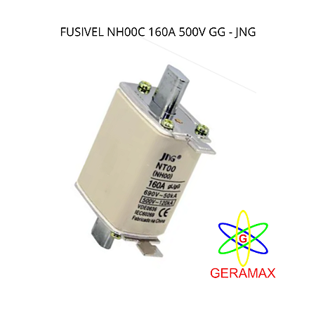 FUSIVEL NH00C 160A 500V GG JNG