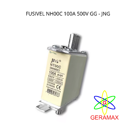 FUSIVEL NH00C 100A 500V GG - JNG