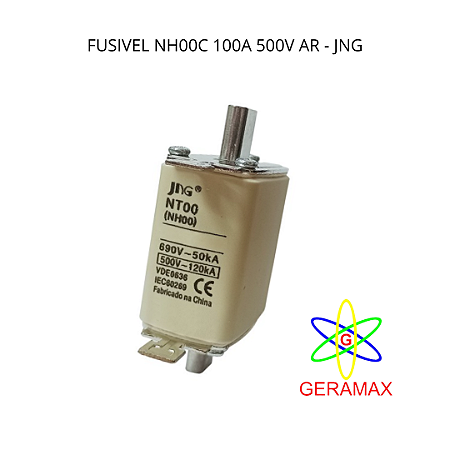 FUSIVEL NH00C 100A 500V AR JNG