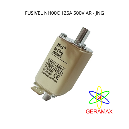 FUSIVEL NH00C 125A 500V AR JNG