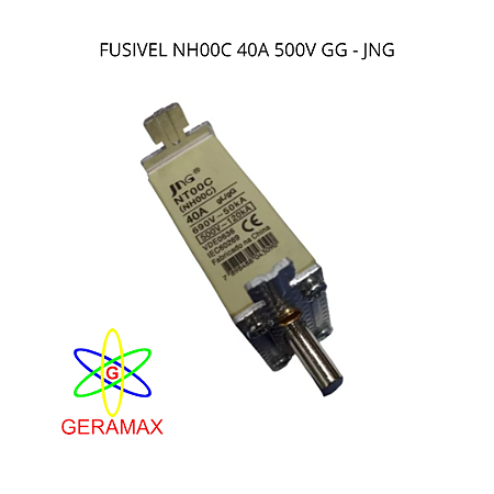 FUSIVEL NH00C  40A 500V GG - JNG