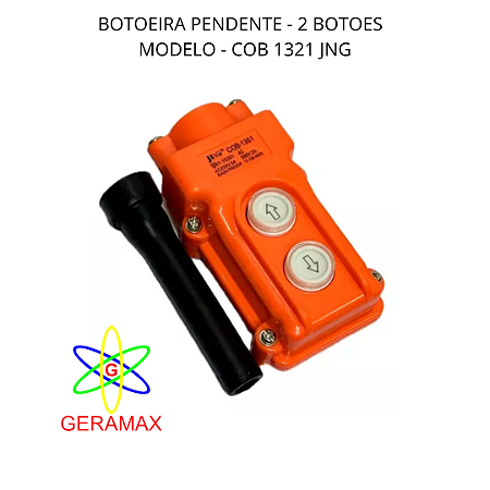 BOTOEIRA PENDENTE - 2 BOTOES - COB 1361 - JNG