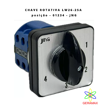CHAVE ROTATIVA LW26-25A - 01234 - JNG