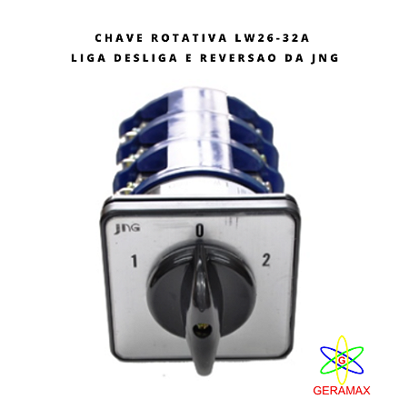CHAVE ROTATIVA LW26-32A - 6N/3 - LIG-DESL-REVERSAO