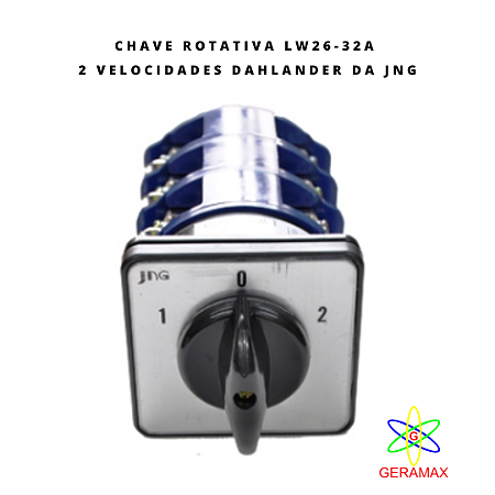 CHAVE ROTATIVA LW26-32A - 6S/4 - DAHLANDER 32A - J