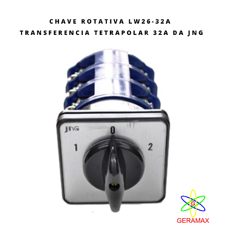 CHAVE ROTATIVA LW26-32A - D1050/4 - TRANSFERENCIA