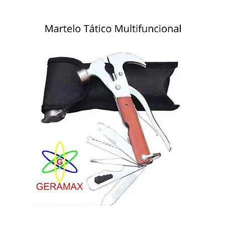 MARTELO TATICO CAMPING - BOM 1501 - BOMVINK