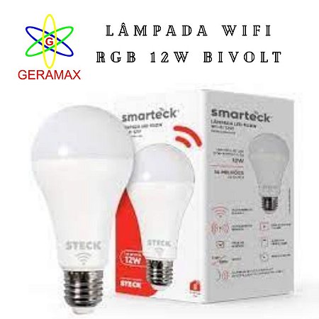 LAMPADA WIFI RGB 12 W SMARTECK