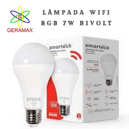 LAMPADA WIFI RGB  7 W - SMARTECK