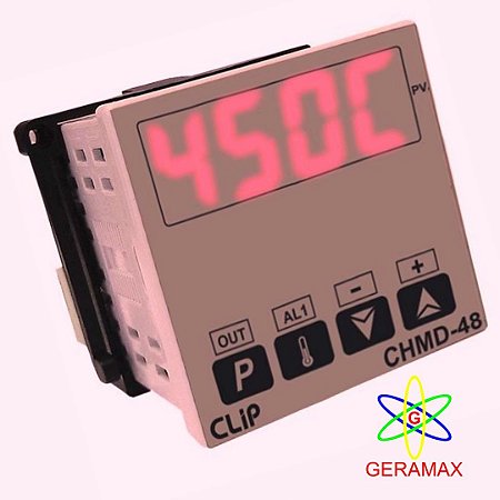 CONTROLADOR TEMP - 1 DISPLAY - 1 R - CHM48D SR - C