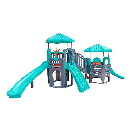 Playground Aqua Spring com Escorregador