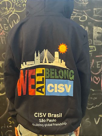 Agasalho de moletom WE ALL BELONG CISV