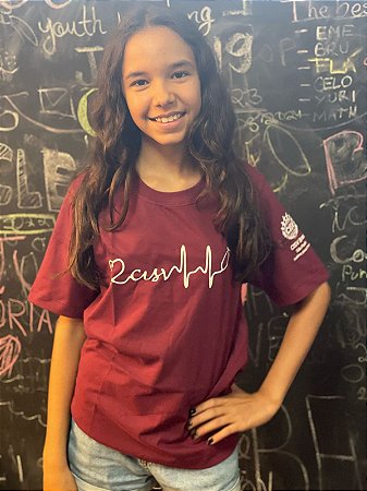 Camiseta BORDÔ - HEART BEAT CISV