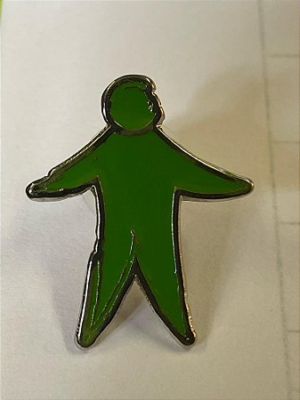 PIN boneco CISV VERDE