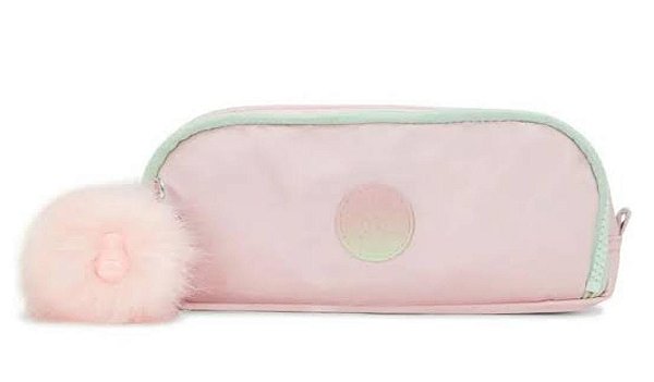 Estojo Kipling Gitroy Blush Metallic