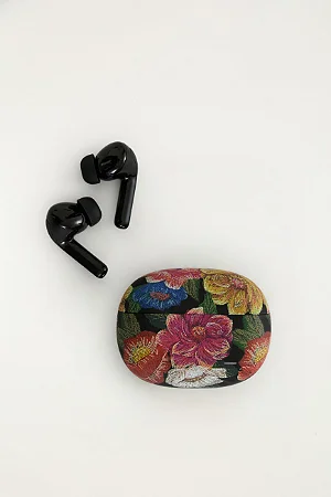 Fone sem fio floral paraíso