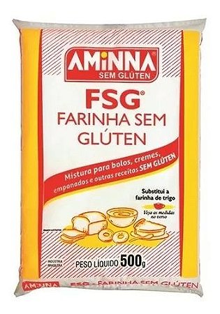 Farinha sem Glúten (500g) Aminna