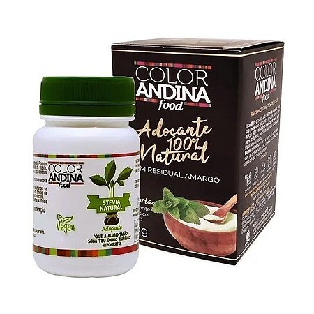 Adoçante Stévia (20g) Color Andina