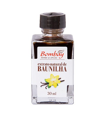 Extrato Natural de Baunilha (30ml) Bombay HS