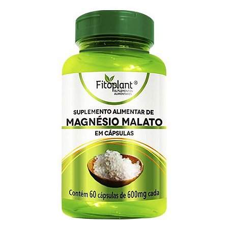 Encapsulado Magnésio Dimalato 650mg (60caps) Fitoplant