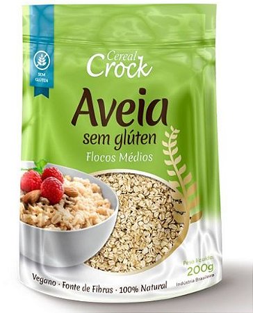 Aveia Flocos Médios sem Glúten (200g)