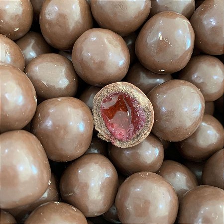 Drageado de Cereja com Chocolate ao Leite