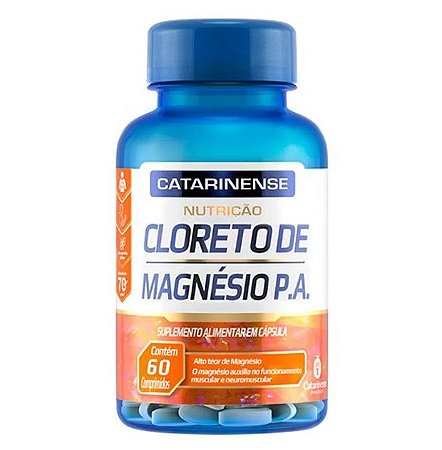 Encapsulado Cloreto de Magnésio P.A. (60 caps) Catarinense