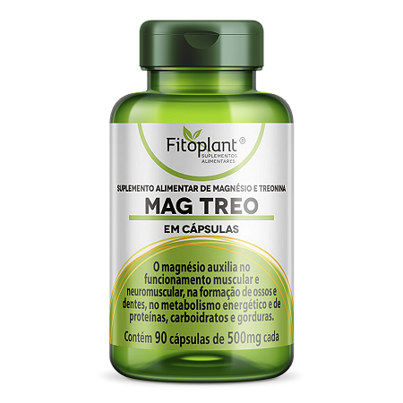 Encapsulado Mag Treo MAGNESIO E TREONINA 600mg (90caps) Fitoplant