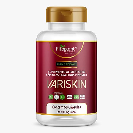 Encapsulado Variskin Pinus Pinaster 600mg (60caps) Fitoplant