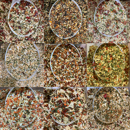 Kit Temperos SEM SÓDIO - 100g de cada