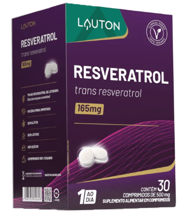 Encapsulado Resveratrol 165mg (30 caps) Lauton