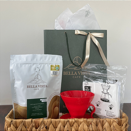 Kit Complexo MOÍDO 250g e Porta Filtro
