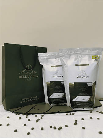 Kit 2 Cafés Especiais 1kg GRÃOS - Delicado