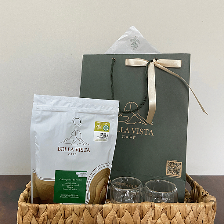 Kit Complexo MOÍDO 250g e par de copos parede dupla 80ml