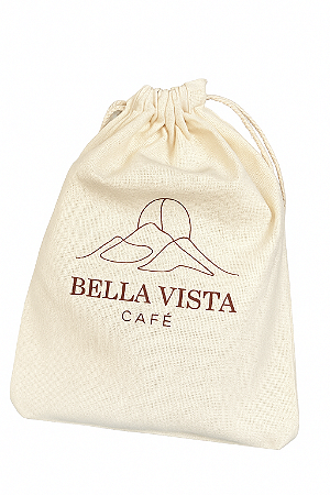 Kit Personalizado – Saquinho de Algodão Cru + 5 Drip Coffees