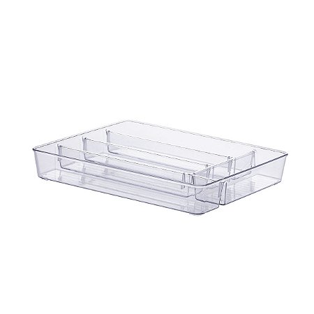 Organizador com Divisória Acrílico Paramount 36 x 28 x 5cm