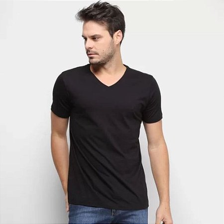 Camiseta Slim Gola V Fórum