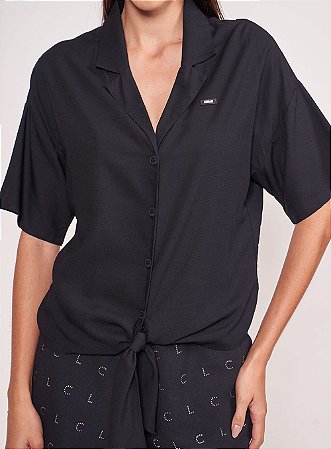 Camisa Oversized Com Amarração CLC