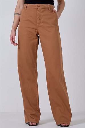 Calça Sarja Raquel Wide Leg Fórum